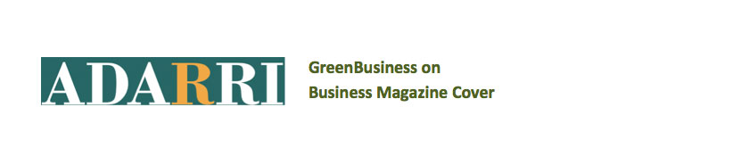 GreenBusiness on Business Magazine Cover