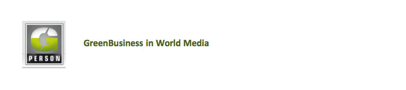 GreenBusiness in World Media