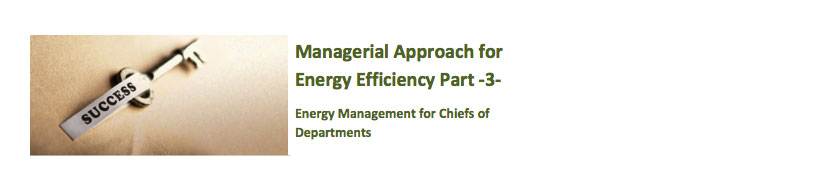 Energy Management for Chiefs of Departments